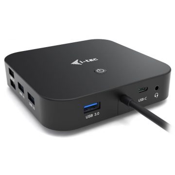   Priključna postaja i-tec/ 2x USB-C/ HDMI/ DP/ 3x USB 3.0/ 2x USB 2.0/ LAN/ Power Delivery 100W