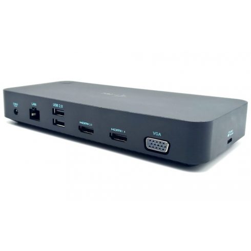 i-tec priklopna postaja USB 3.0/ USB-C/ TB/ 2x USB-C 3.2/ 4x USB-A/ 2x HDMI/ VGA/ Power Delivery 100W