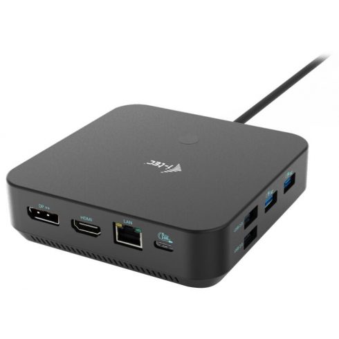 Priključna postaja i-tec/ 2x USB-C/ 2x USB 2.0/ 3x USB 3.0/ HDMI/ 2x DP/ LAN/ Napajanje 100 W