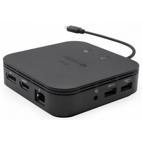 i-tec priklopna postaja Thunderbolt 3/ USB-C/ USB 3.1/ USB 2.0/ DP/ HDMI/ LAN/ Power Delivery 60W + univerzalni polnilec 77 W