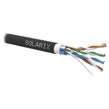   Inštalacijski kabel Solarix CAT5E FTP PVC+PE Fca dvojni plašč 305m/kolut