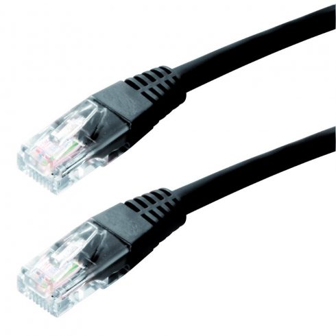 DATACOM Patch kabel UTP CAT6 0,25m črn