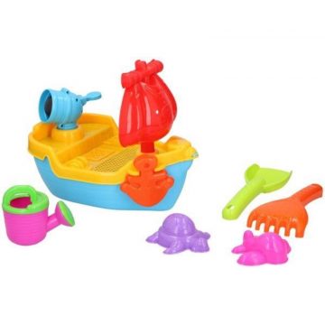 Eddy toys - Set igrač Sandbox 10 kos. Ladja