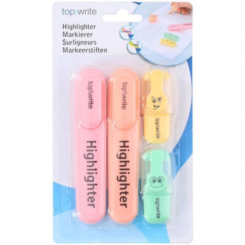 Topwrite - Set osvetljevalcev 4 barve