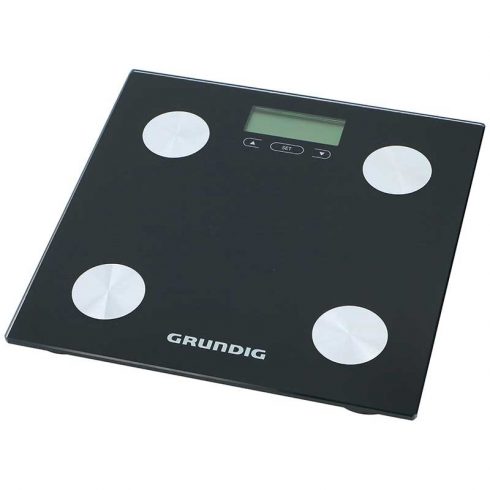 Grundig - kopalniška elektronska tehtnica, analiza telesne teže, BMI, do 180 kg