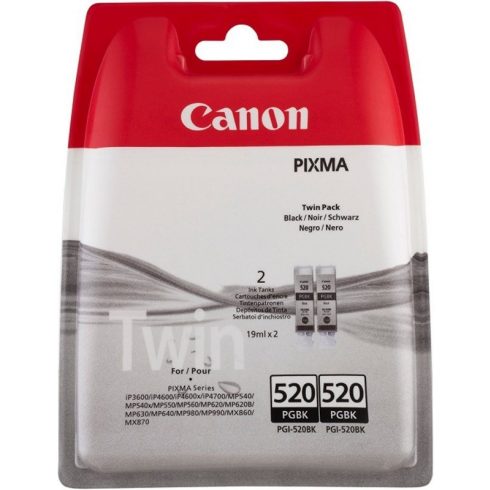 Canon multipack kartuš PGI-520BK / 2x na paket