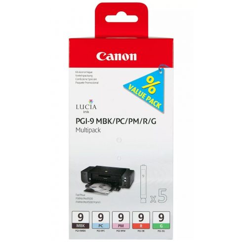 Canon večkratno pakiranje kartuš s črnilom PGI-9 MBK/PC/PM/R/G Multi Pack