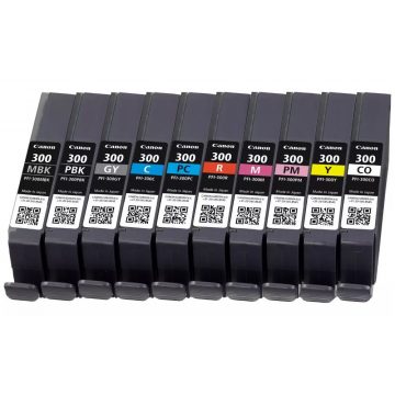 Canon Ink Cartridge PFI-300 10 Multi Pack