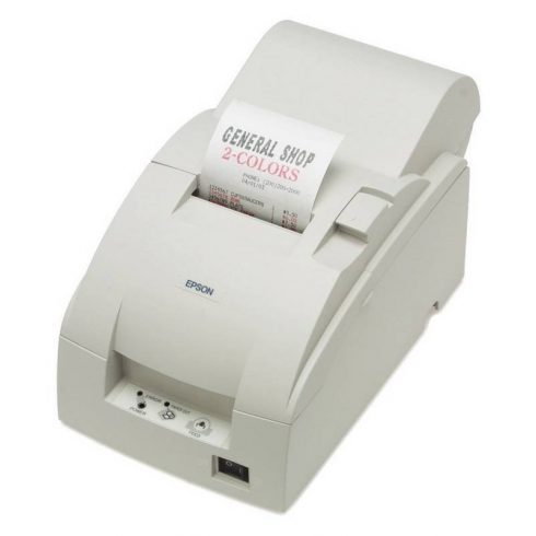 EPSON TM-U220PA-007/ Tiskalnik za registrske blagajne/ Paralelni/ Bel/ Napajalnik priložen