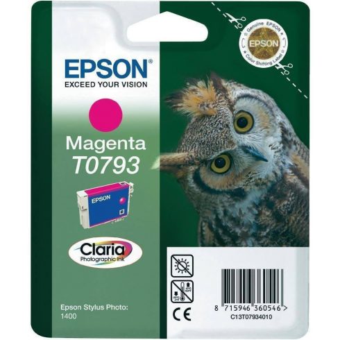 Epson Ink Cartridge/ C13T048640/ Stylus R300/ RX500/ Light Magenta