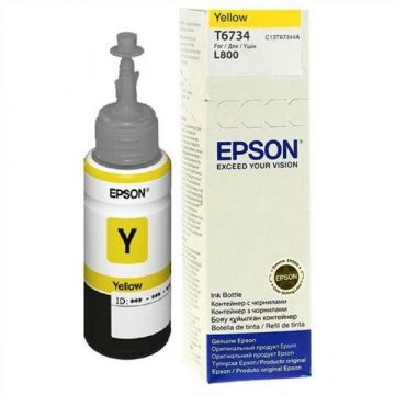   Epson črnilna kartuša/ C13T67344A/ FOTO L800/ 70 ml/ Rumena