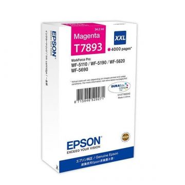   Kartuša s črnilom Epson/ C13T789340/ WF-5620/ WF-5690/ XXL/ Magenta