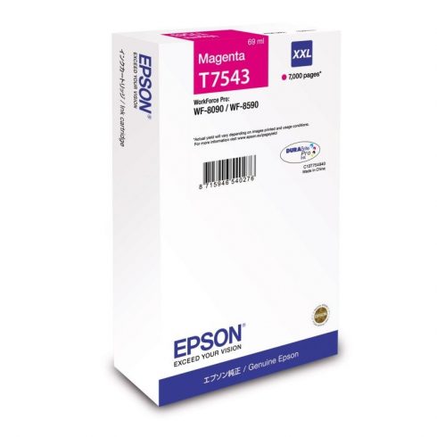 Kartuša Epson/ C13T754340/ WF-8090/ 8590/ 7000 strani/ XXL Magenta