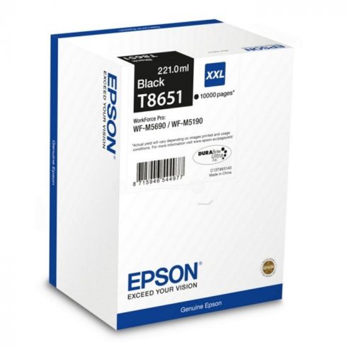 Epson črnilna kartuša/ C13T865140/ Workforce WF-5190DW/ XXL črna