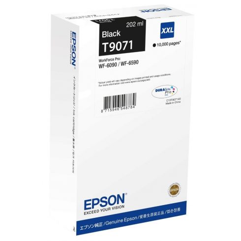 Epson kartuša s črnilom/ C13T907140/ WF-6xxx/ XXL črna