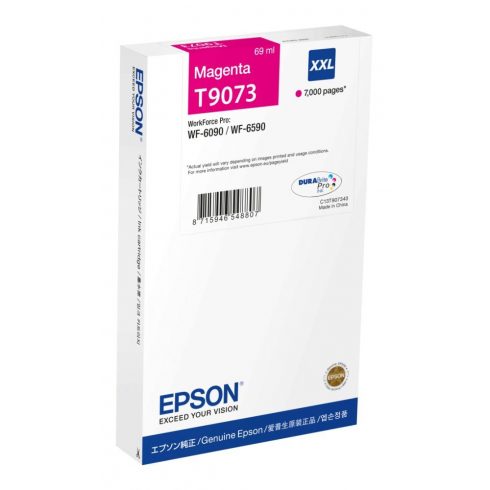 Kartuša s črnilom Epson/ C13T907340/ WF-6xxx/ XXL Magenta