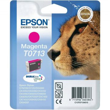   Kartuša s črnilom Epson/ T0713/ Singlepack T0713 DURABrite Ultra Ink/ Magenta