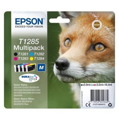 Kartuša Epson/ T1285/ Multipack DURABrite Ultra Ink/ 4x barve