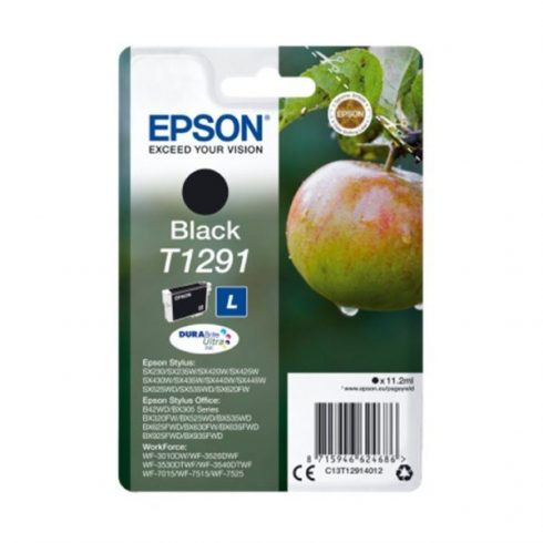 Kartuša s črnilom Epson/ T1291/ Singlepack T1291 DURABrite Ultra Ink/ Črna