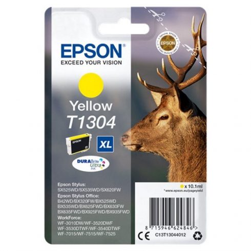 Kartuša s črnilom Epson/ T1304/ Singlepack DURABrite Ultra Ink/ XL Yellow