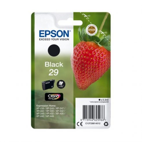 Epson črnilna kartuša/ T2981/ Singlepack 29 Claria Home Ink/ Črna