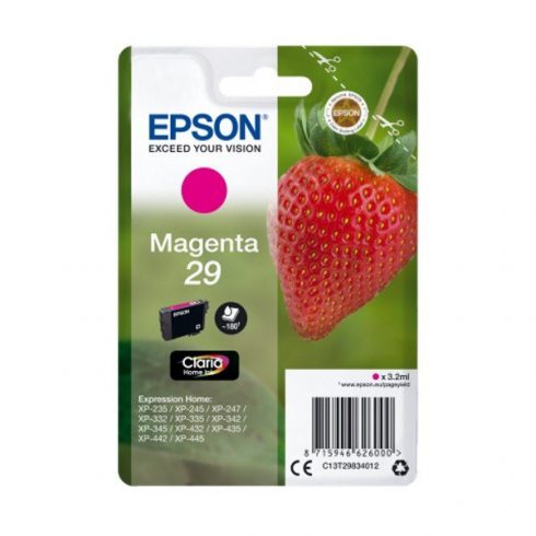 Kartuša s črnilom Epson/ T2983/ Singlepack 29 Claria Home Ink/ Magenta