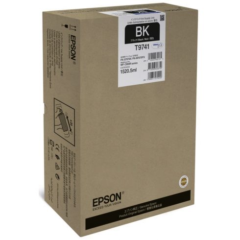 Kartuša Epson/ C13T974100/ WorkForce Pro WF-C869R/ XXL/ črna