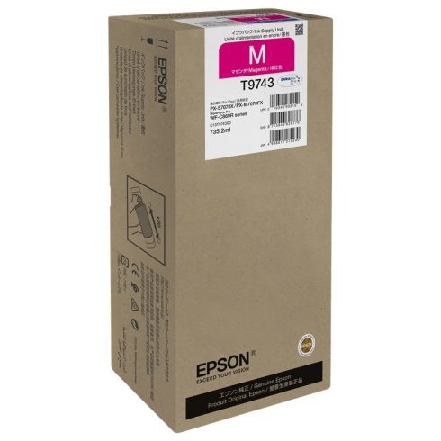 Epson Ink Cartridge/ C13T974300/ WorkForce Pro WF-C869R/ XXL/ Magenta