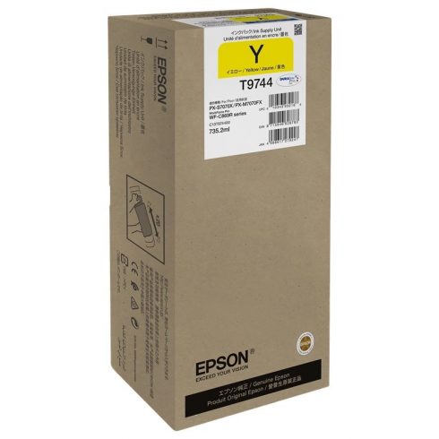 Epson Ink Cartridge/ C13T974400/ WorkForce Pro WF-C869R/ XXL/ Rumena