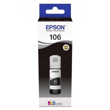   Epson kartuša s črnilom/ C13T00R140/ 106 EcoTank/ L7160/ L7180/ Foto črna