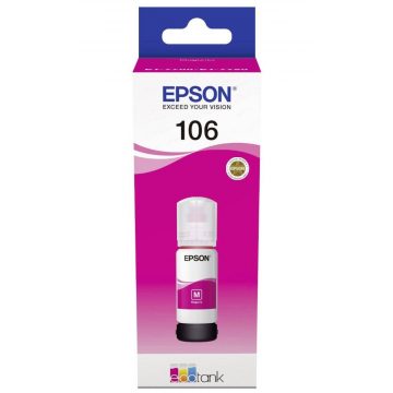   Epson kartuša s črnilom/ C13T00R340/ 106 EcoTank/ L7160/ L7180/ Magenta