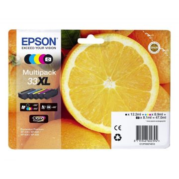   Kartuše Epson - MULTIPAK/ C13T33574011/ 33XL Claria Premium/ 5 barv