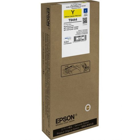 Kartuša Epson/ C13T944440/ WF-C5790DWF/ WF-C5710DWF/ WF-C5290DW/ WF-C5210DW/ rumena