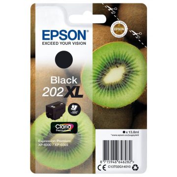   Kartuša s črnilom Epson/ T02G1/ Singlepack/ Black 202XL/ Premium Ink/ XL