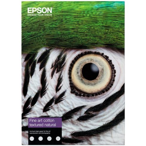 Foto papir EPSON C13S450281/ A4/ Fine Art Cotton Textured Natural A4/ 25 kosov