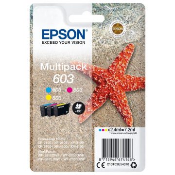 Epson kartuše/ C13T03U54010/ 603/ Multipack/ 3 barve