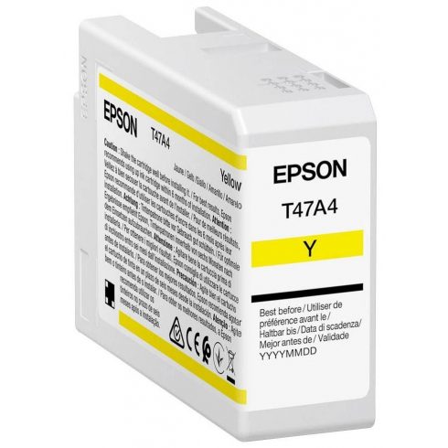 Kartuša s črnilom Epson/ C13T47A400/ Singlepack Yellow/ UltraChrome