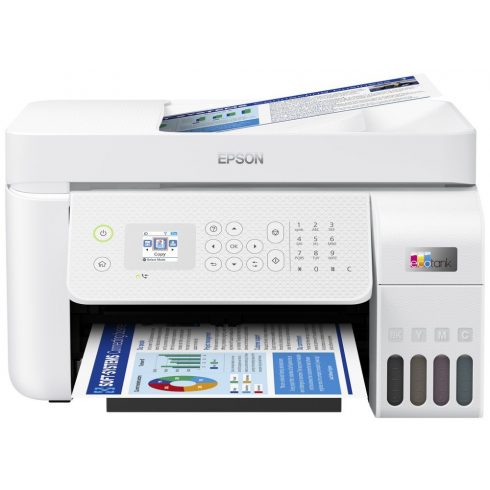 Epson EcoTank L5296/ 5760 x 1440/ A4/ MFZ/ LCD/ ITS/ ADF/ 4 barve/ Wi-Fi/ USB