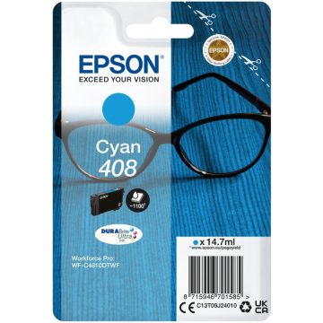   Kartuša s črnilom EPSON Singlepack 408 DURABrite Ultra Ink/ C4810DTWF/ Cyan