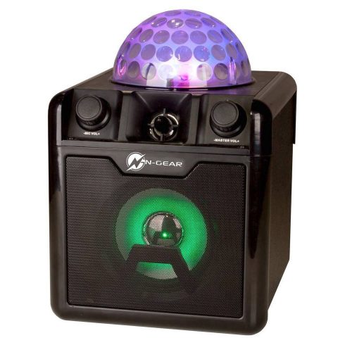 N-GEAR Block Disco Block 410/ 50W/ BT/ Disco LED/ 1x MIC/ črna