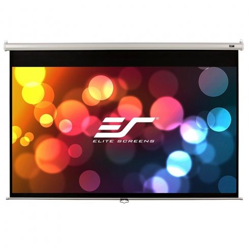 ELITE SCREENS platnena zavesa 80" (203,2 cm)/ 4:3/ 121,9 x 162,6 cm/ Gain 1,1/ ohišje belo