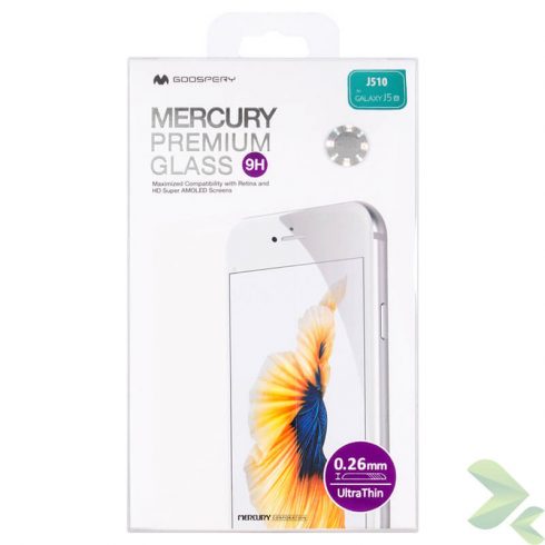 Mercury Premium Glass - kaljeno zaščitno steklo 9H za Samsung Galaxy J5 (2016)