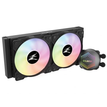   Zalman CPU vodni hladilnik ALPHA24 Black / 2 x 120 mm / PWM / ARG / črn