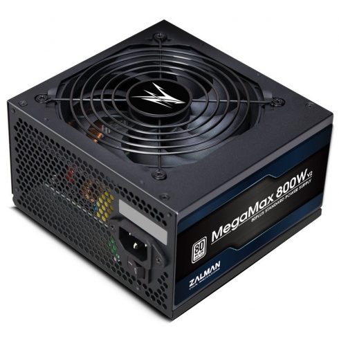 Zalman napajalnik MegaMax 800W/ ATX / akt. PFC / 120 mm ventilator / 80PLUS