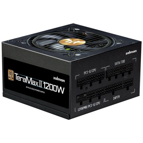 Zalman napajalnik ZM1200-TMX2/ 1200W / ATX3.0 / aktivni PFC / modularni / 80 Plus Gold