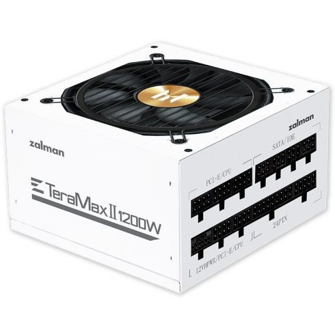 Zalman napajalnik ZM1200-TMX2 WH/ 1200W / Zalman napajalnik ZM1200-TMX2 WH/ 1200W / ATX3.0 / aktivni PFC / modularni / 80 Plus Gold