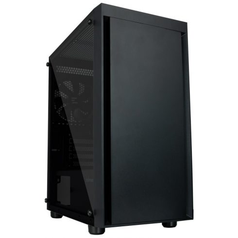 Zalman ohišje T3 PLUS / mATX / 2 x 120 mm ventilator / 2xUSB 2.0 / USB 3.0 / kaljeno steklo / črna