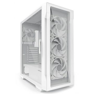   Zalman ohišje I3 Neo / srednji stolp / ATX / 4x120 ARGB ventilator / 2xUSB 3.0 / 1xUSB 2.0 / steklena sprednja plošča in stranske plošče / bela