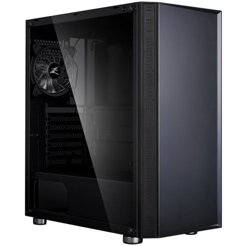 Zalman case R2 Black / Middle tower / ATX / 1x120mm RGB ventilator / USB 3.0 / USB 2.0 / kaljeno steklo