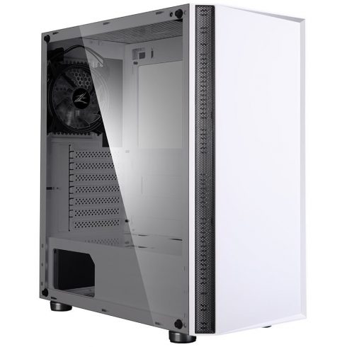 Zalman case R2 White / Middle tower / ATX / 1x120mm RGB ventilator / USB 3.0 / USB 2.0 / kaljeno steklo